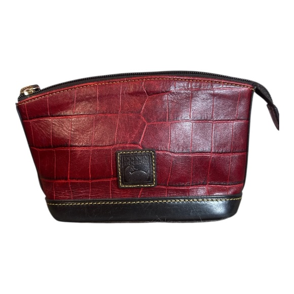 Dooney & Bourke Belvedere Croc-Embossed Hobo Shoulder Bag with Cosmetic Pouch - Picture 15 of 17